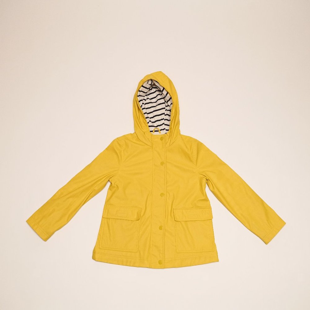 GAP Kids yellow rain jacket. Size L